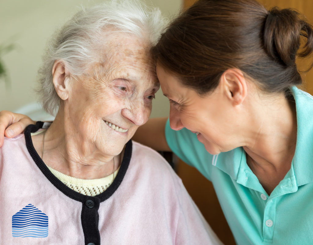 Transitional Memory Care Patient and Nurse