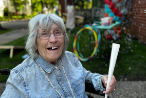 Resident at Outside Event