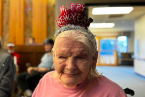 Resident Celebrating the New Year
